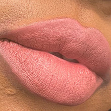 Load image into Gallery viewer, Mauve Matte lipstick lip swatch
